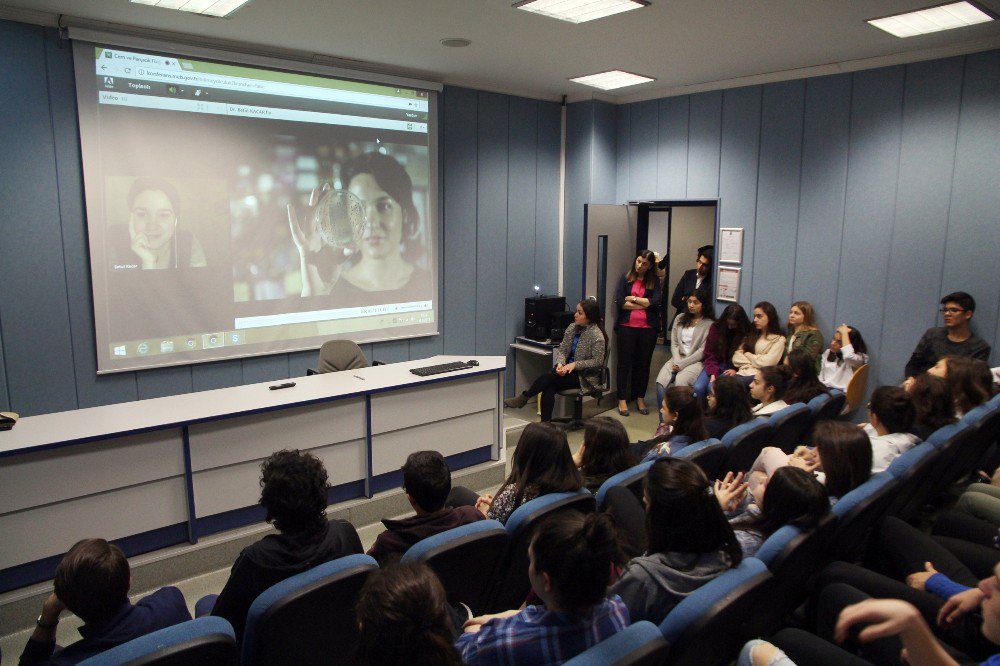 Sanko Lisesi Dr. Betül Kaçar’ın E-konferansına Katıldı