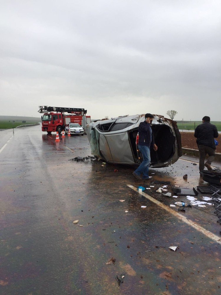 Şanlıurfa’da Trafik Kazası: 2 Yaralı