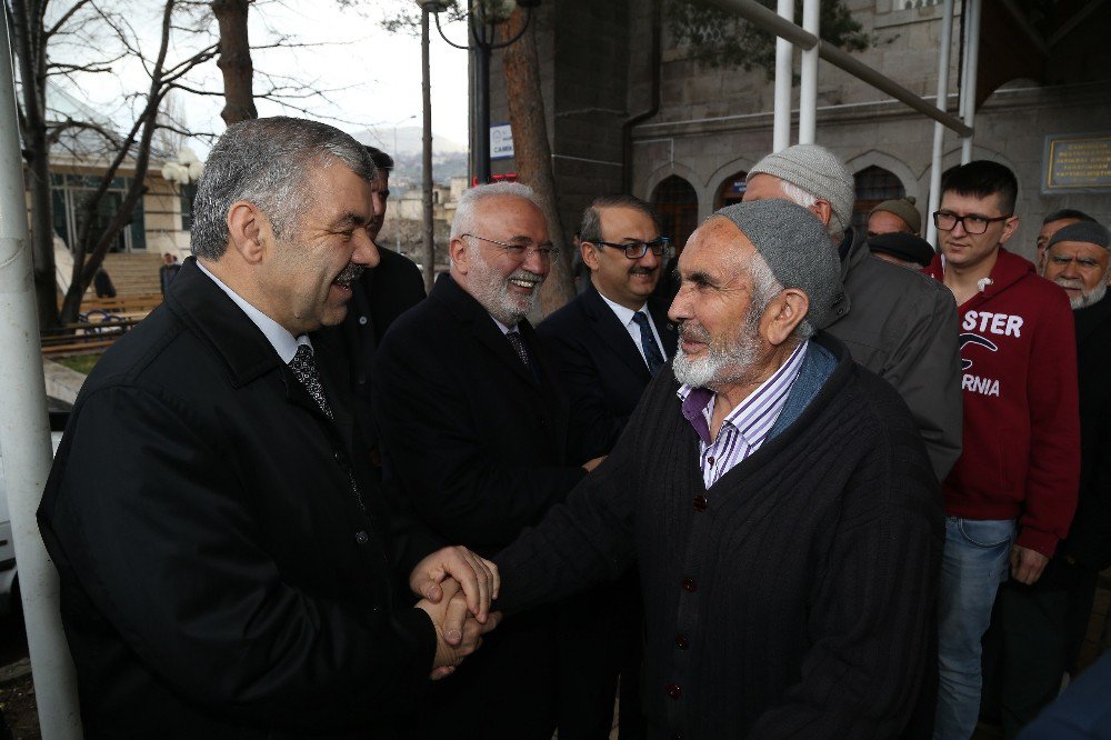 Başkan Çelik, Hacılar’da Bir Dizi Ziyarette Bulundu