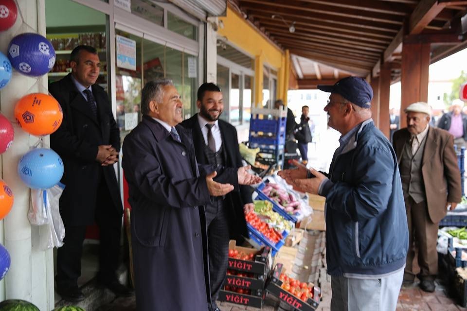 Başkan Büyükkılıç, Kıranardı Halkı İle Beraber