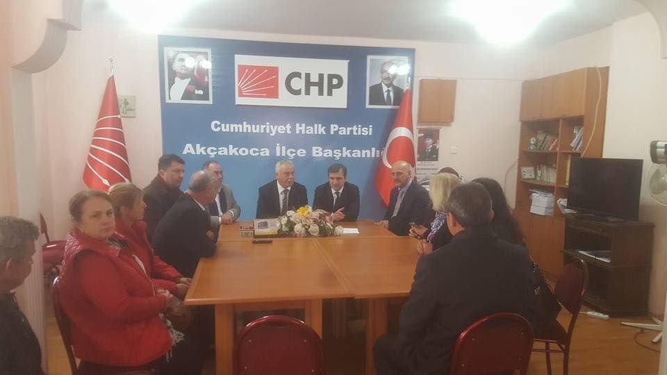 Başkan Yemenici Chp’yi Ziyaret Etti