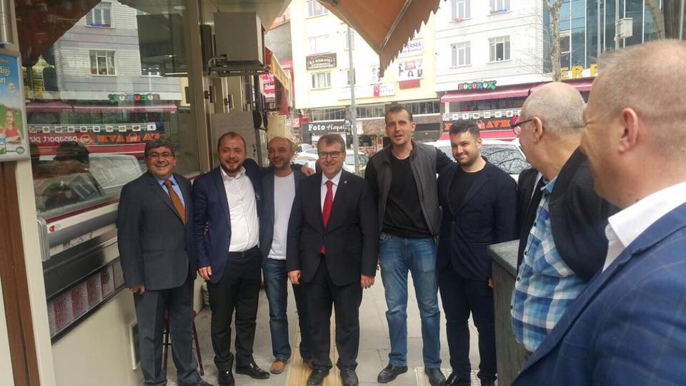 Milletvekili Eldemir Ve İl Başkanı Karabıyık Esnafı Ziyaret Ettiler