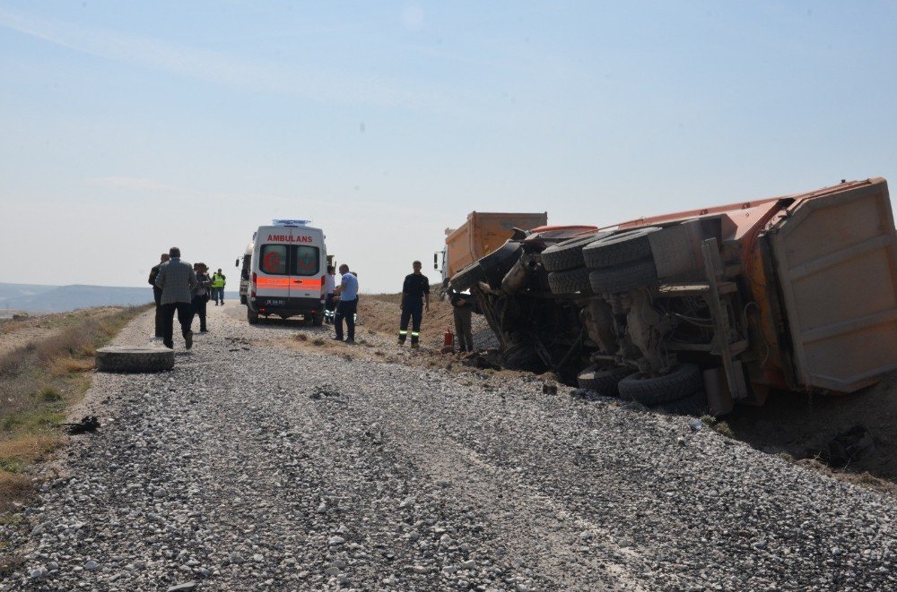 Günyüzü’nde Trafik Kazası, 1 Kişi Hayatını Kaybetti