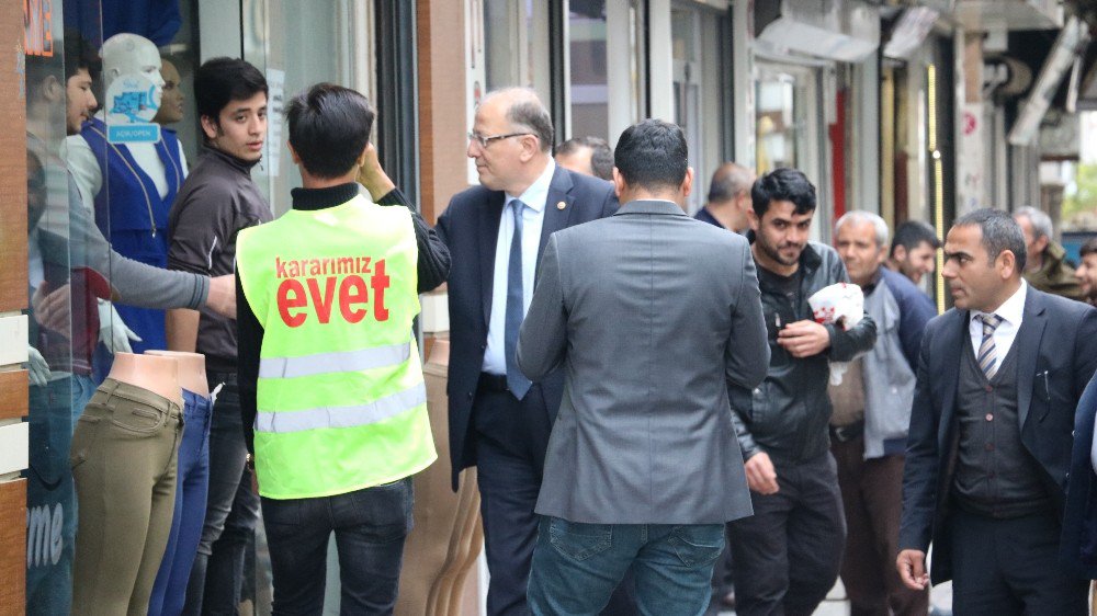 Milletvekili Koçer’den Gaziler Caddesi Esnafına Ziyaret