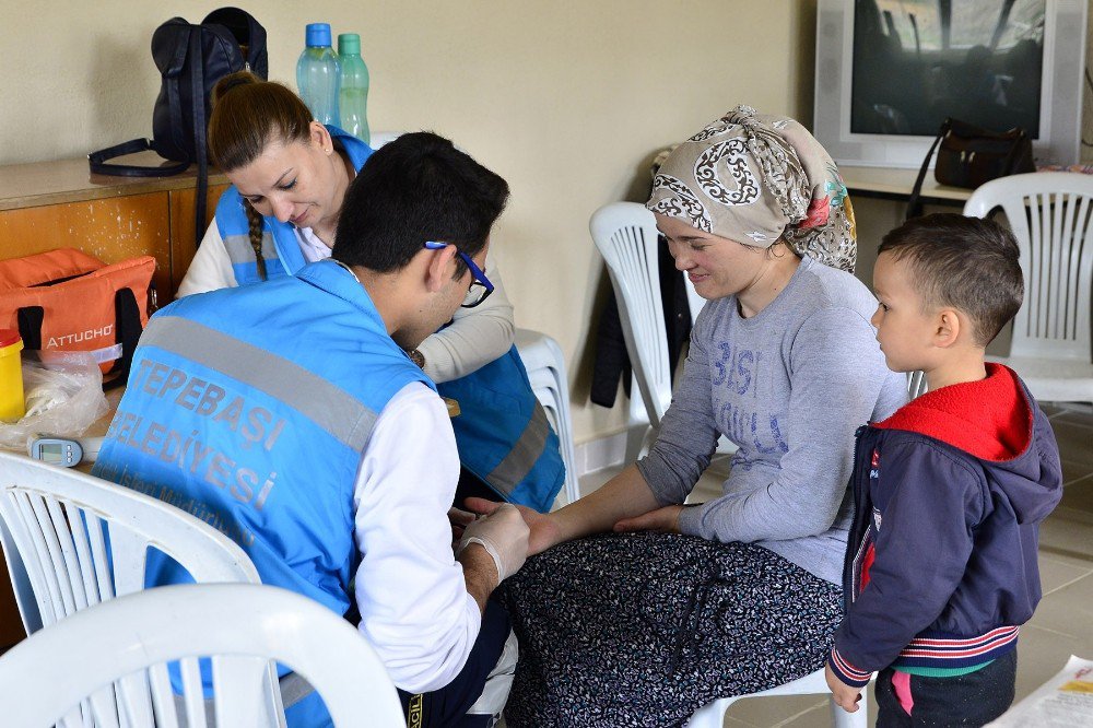 Tepebaşı Belediyesi’nden Avlamış Ve Behçetiye’de Sağlık Taraması