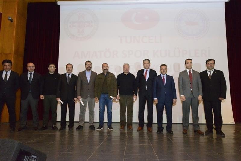 Tunceli Belediyesinden Amatör Kulüplere Destek