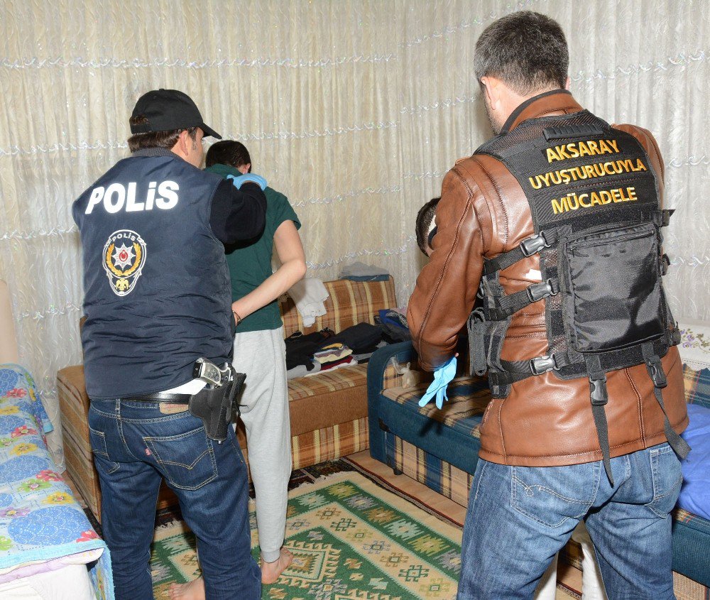 Aksaray’daki Uyuşturucu Operasyonunda 39 Tutuklama