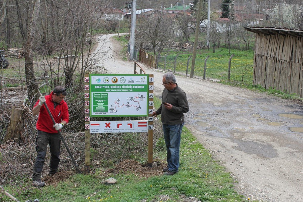 Belediye Ekipleri Yeni Yürüyüş Yolları Keşfediyor