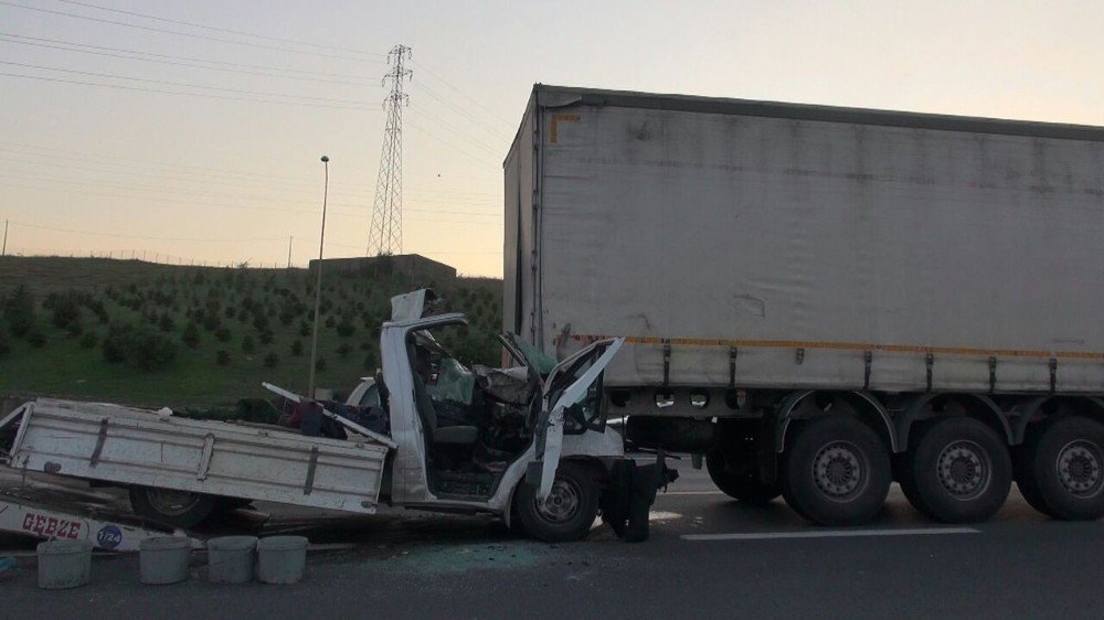 Tem’de Trafik Kazası: 3 Yaralı