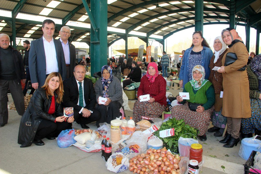 Başkan Arslan, Cuma Pazarında Vatandaşları Ziyaret Etti