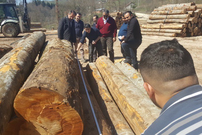 Yığılca’da Orman Ürünleri Depoları Denetlendi