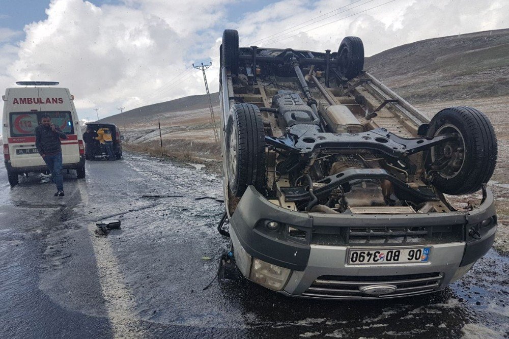 Eleşkirt’te Trafik Kazası: 7 Yaralı