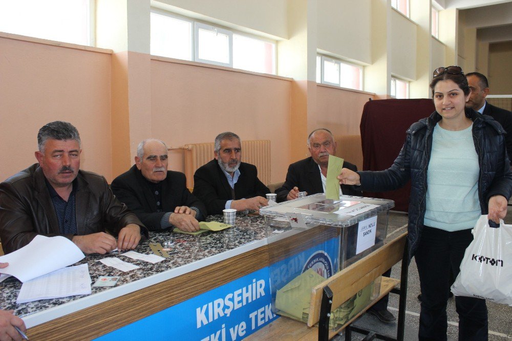 Kırşehir’de 162 Bin Seçmen Sandık Başına Gidiyor