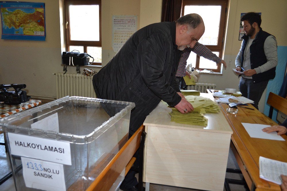 Ordu’da Oy Sayımı Başladı