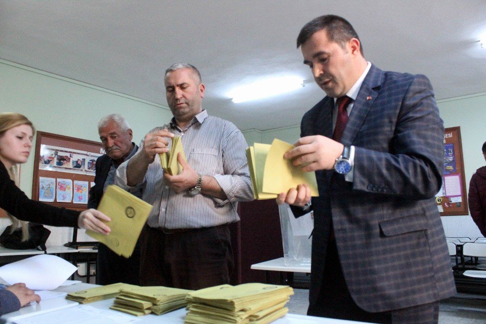 Tekirdağ’da Oy Sayımı Başladı