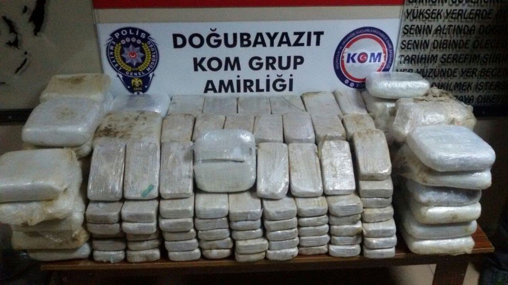 Ağrı’da 160 Kilo Eroin Ele Geçirildi