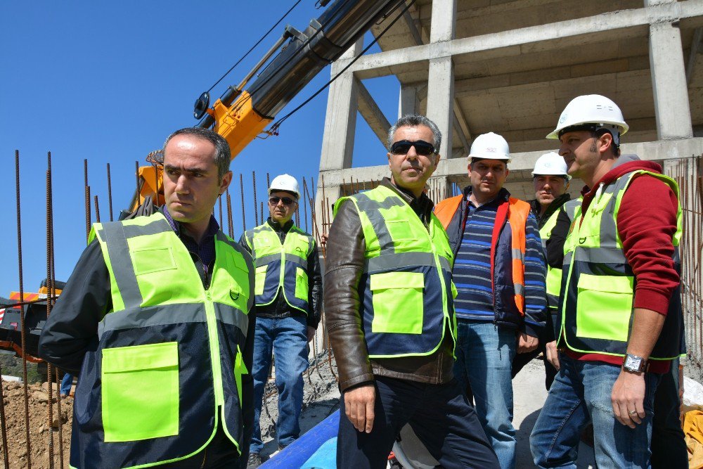 Coşkun, Gazipaşa Gökçeler Barajını İnceledi