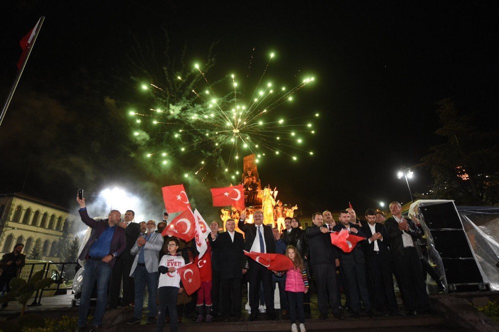 Kastamonu’da Referandum Sonucu Kutlandı