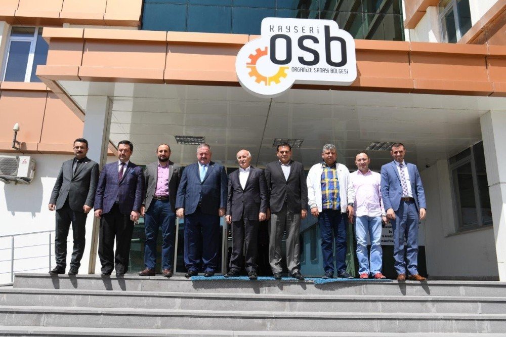 Kayseri Osb Yönetimine Hayırlı Olsun Ziyaretleri Sürüyor