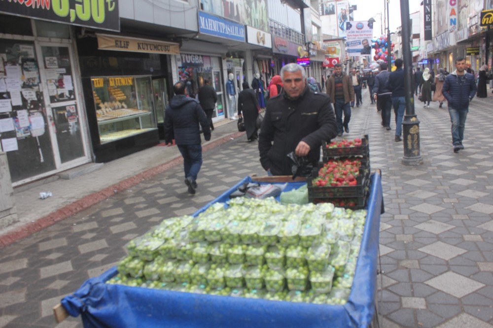 Ağrı’da Erik Tezgâhlardaki Yerini Aldı