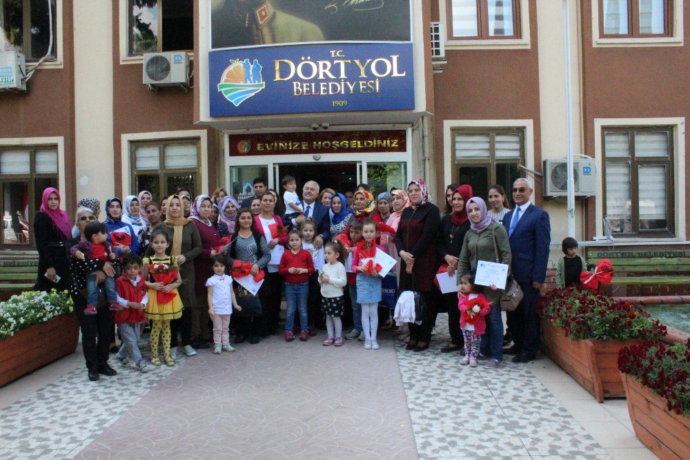 Dörtyol’da 90 Kadına Girişimcilik Sertifikası