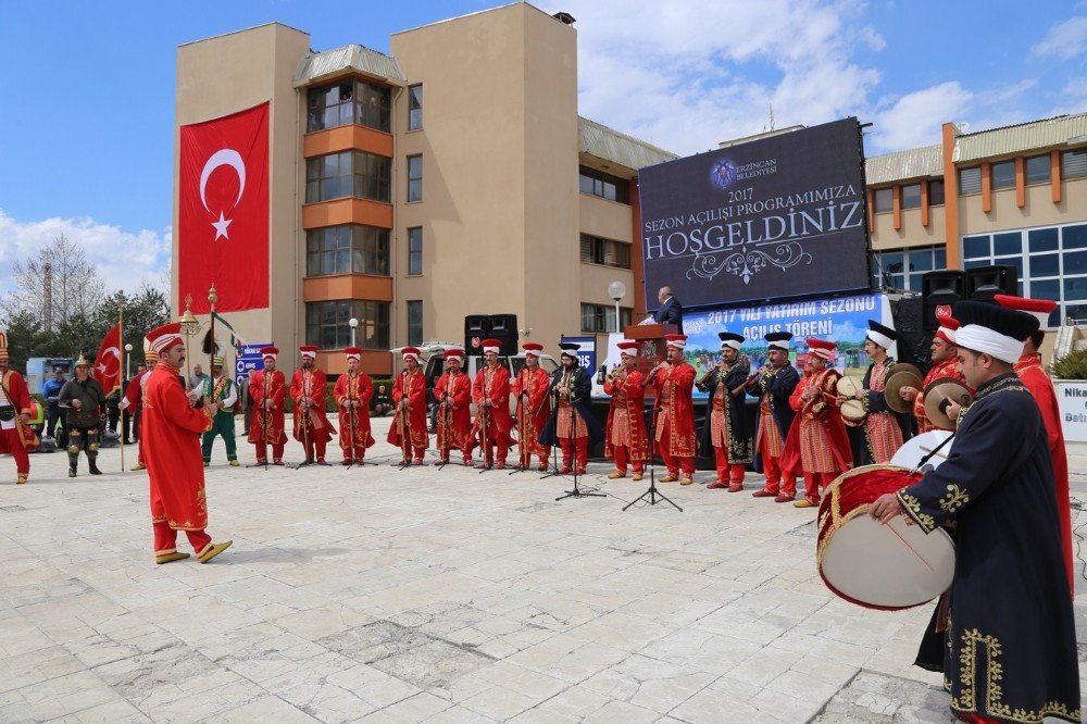 Erzincan Belediyesi Yatırım Sezonunu Törenle Açtı