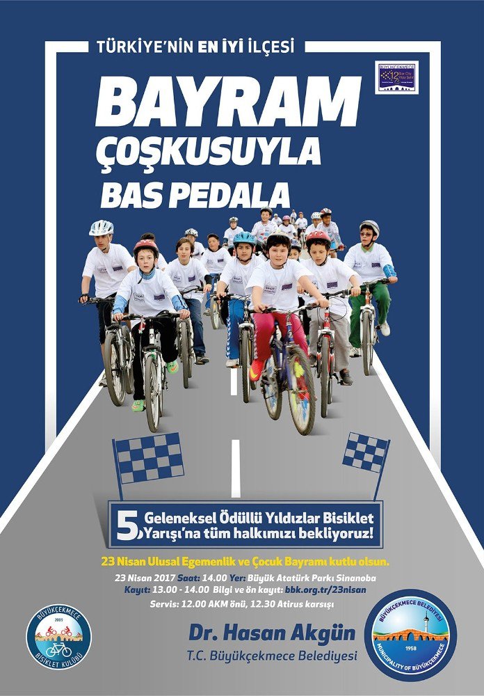 Büyükçekmece’de Pedallar 23 Nisan İçin Dönecek