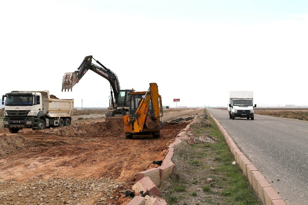 Osb Yolunda Çalışmalar Devam Ediyor