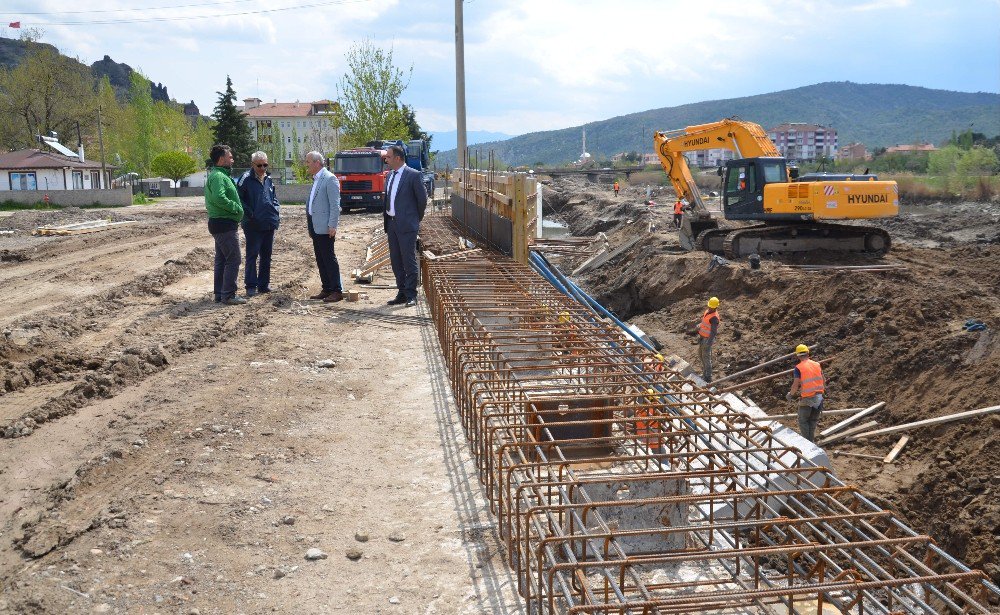 Başkan Karataş Kızılırmak Islah Projesini İnceledi