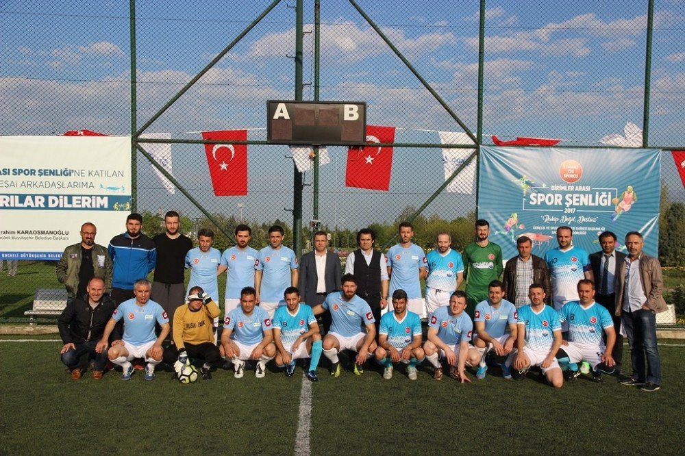 Birimlerarası Spor Şenliği Futbol Turnuvası İle Başladı