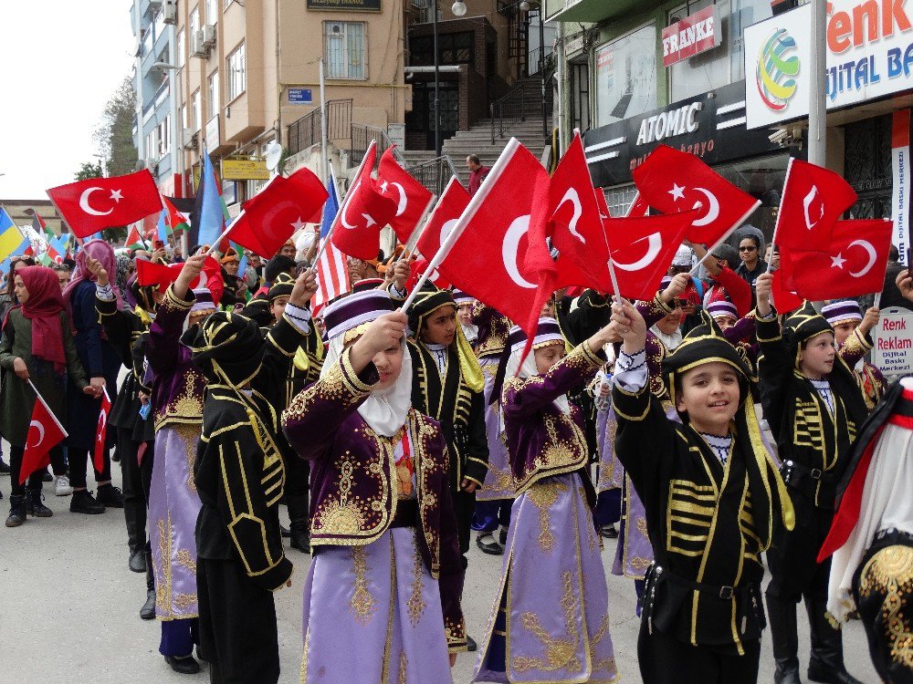 41 Ülkeden 1000 Çocuk 23 Nisan İçin Yürüdü