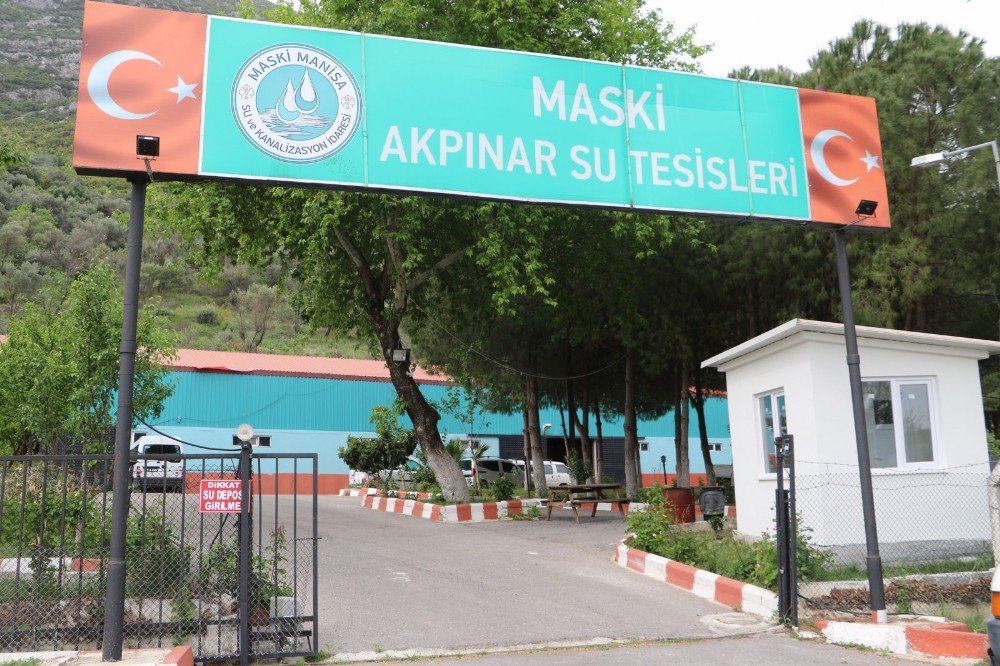 Manisa’yı Besleyen Su Deposu Dezenfekte Edildi