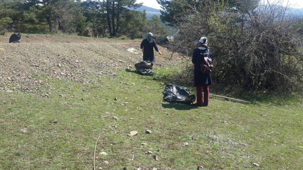 Çamiçi Yaylası’nda Bahar Temizliği Yapıldı
