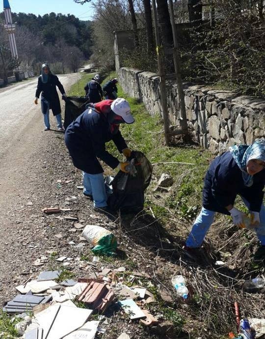 Çamiçi Yaylası’nda Bahar Temizliği Yapıldı