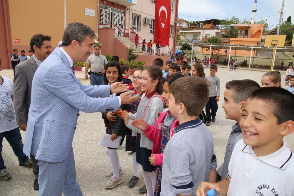 Kardeş Okullardan Başkan Şirin’e Teşekkür