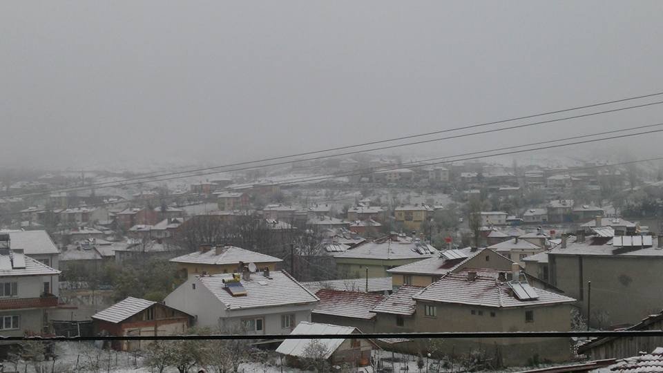 Dodurga’da Nisan Karı Sürprizi