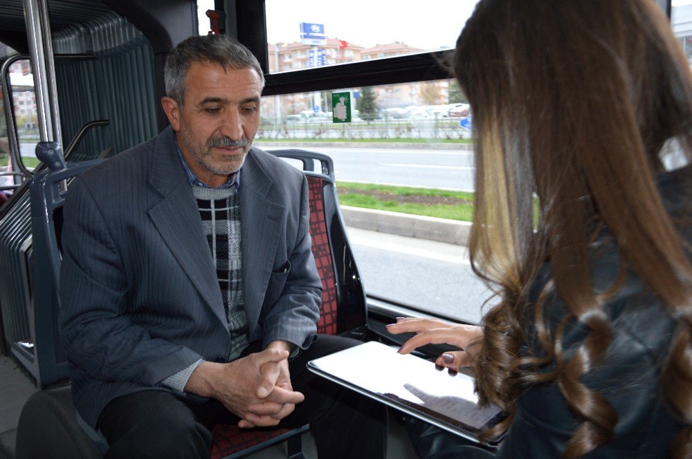 Motaş’ın Yaptığı Ankete Göre Halkın Yüzde 73’ü Toplu Taşıma Hizmetinden Memnun