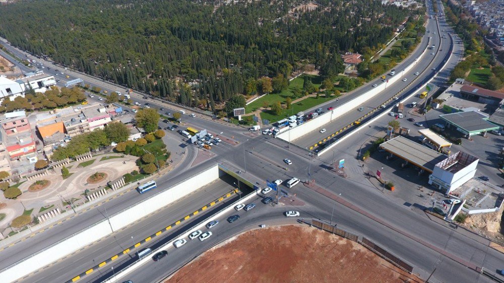 Mezarlık Kavşağının Yapımına Başlandı