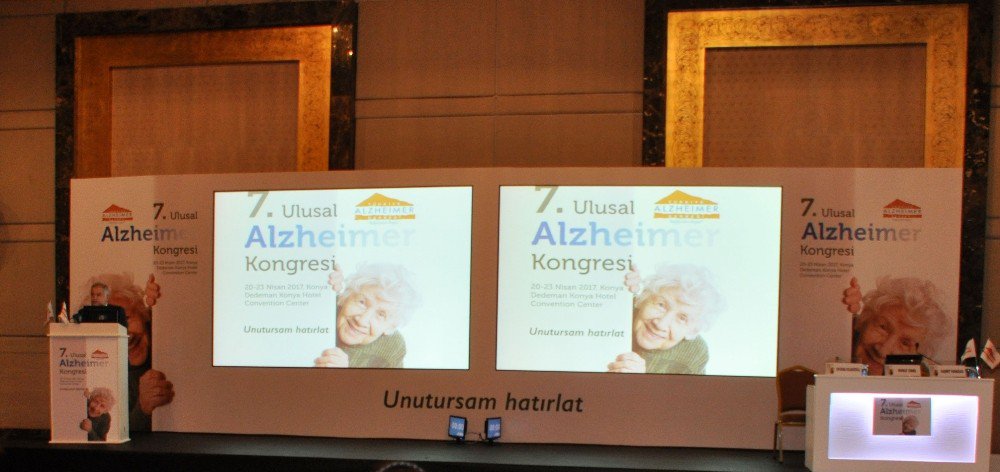 Konya’da 7. Ulusal Alzheimer Kongresi Gerçekleştirildi