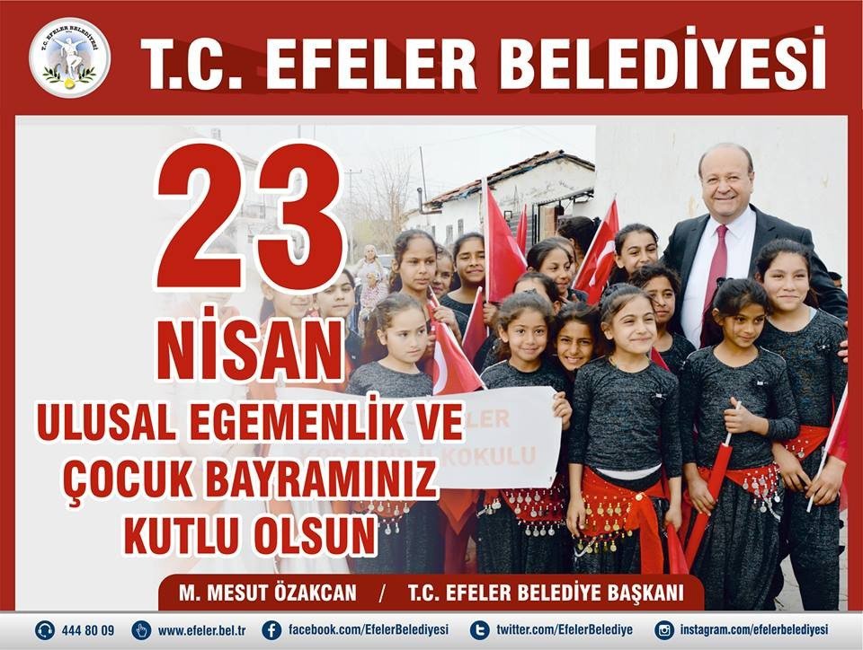 Başkan Özakcan’ın 23 Nisan Mesajı