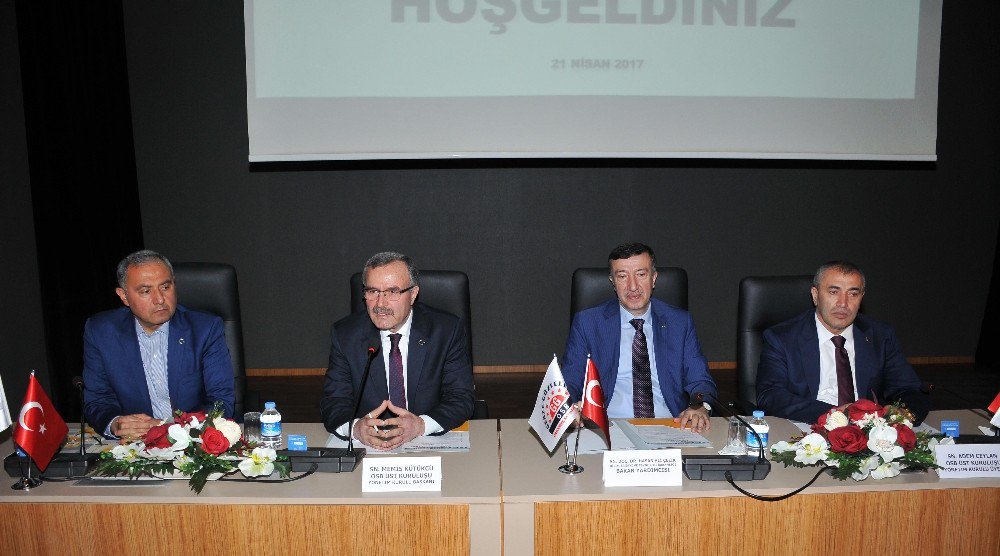 Organize Sanayi Bölgelere İstişare Toplantısı Kocaeli’nde Yapıldı