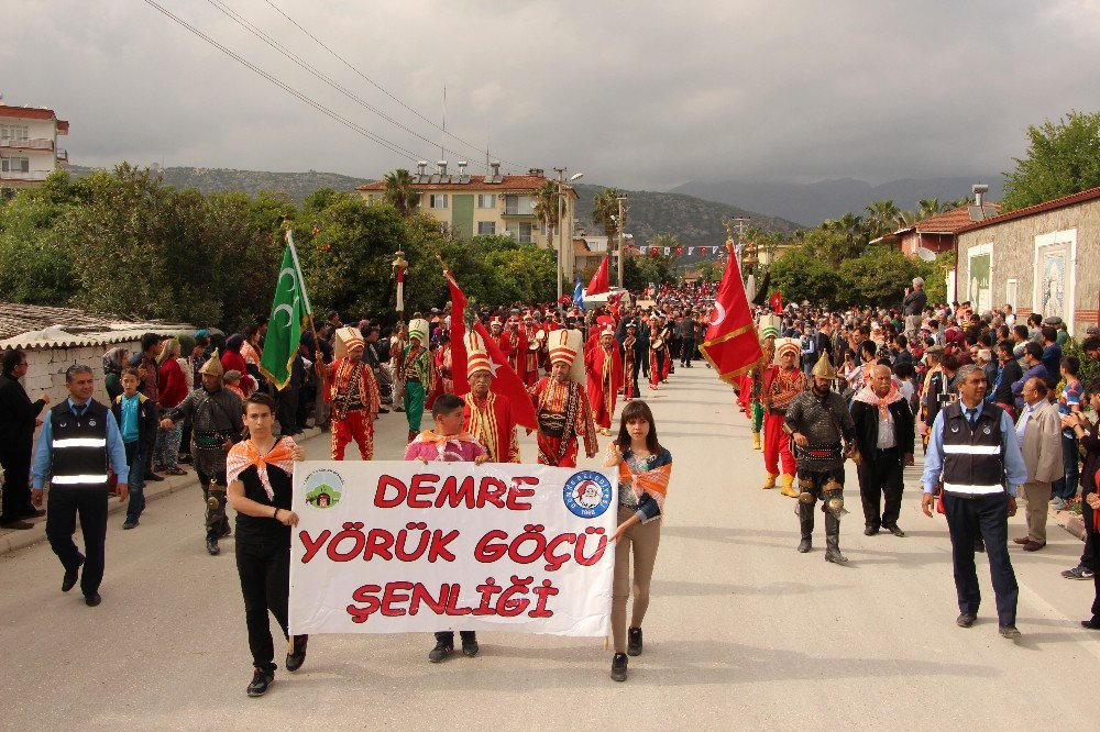 Demre’de Yörük Göçü Şenliği