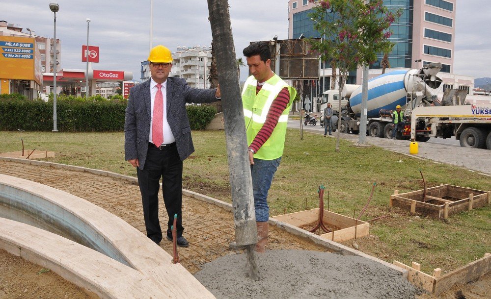 Milas Şehitler Anıtı’nda Çalışmalar Başladı