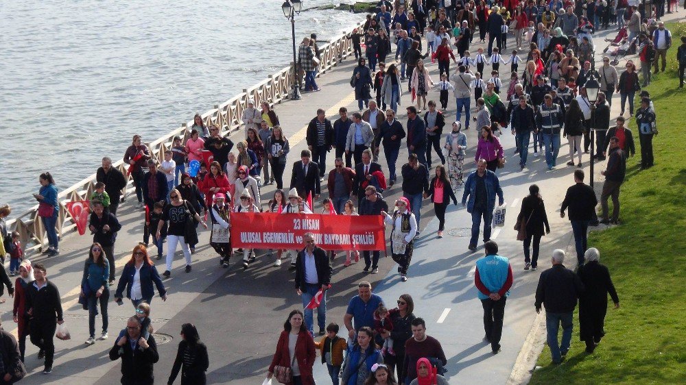 Tekirdağ’da 23 Nisan Yürüyüşü