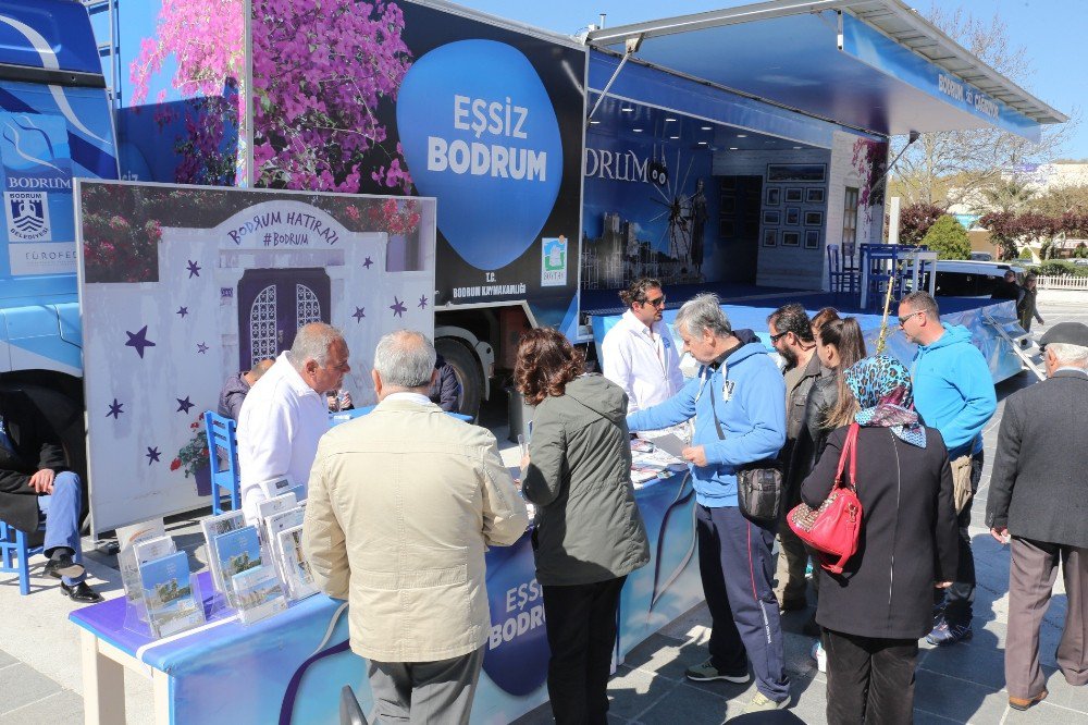 Bodrum Tanıtım Tır’ı Yüz Binlere Ulaştı