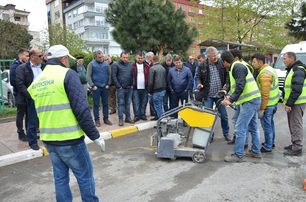 Ünye’de Park Yeri Tartışması Tatlıya Bağlandı