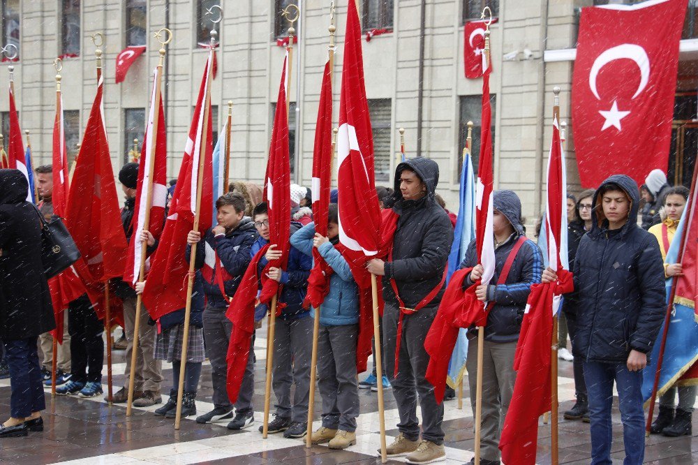 Karlar Altında 23 Nisan Kutlaması