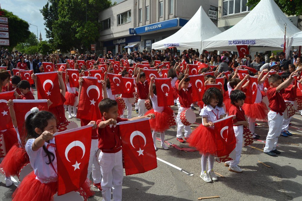 Kozan’da 23 Nisan Coşkuyla Kutlandı