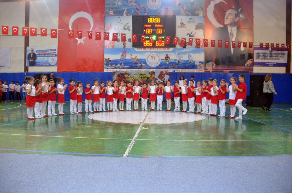 Sinop’ta 23 Nisan Ulusal Egemenlik Ve Çocuk Bayramı Kutlamaları