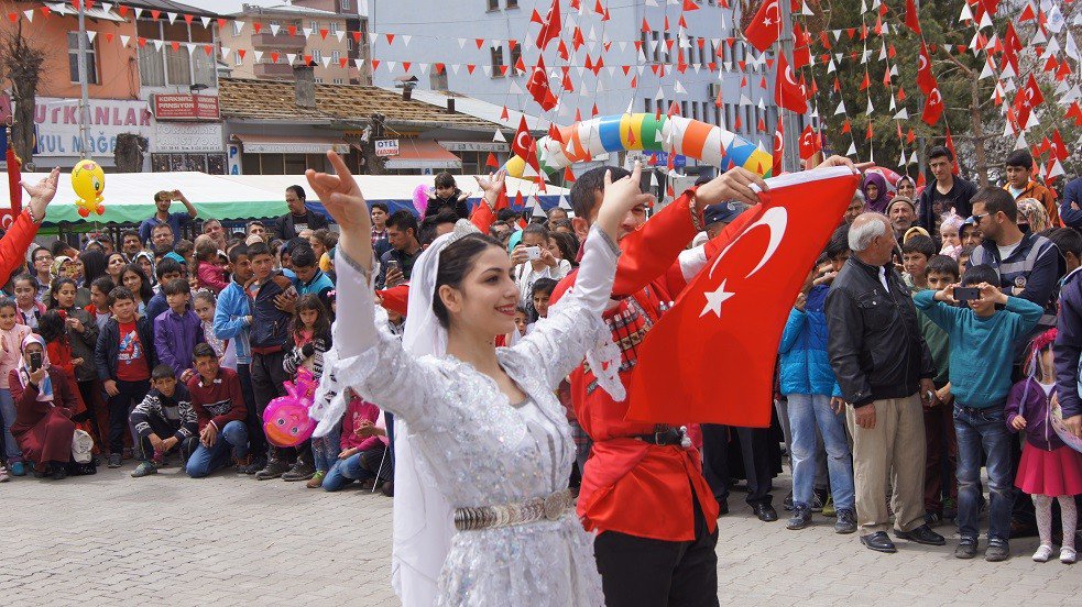 Kağızman’da 23 Nisan Coşkusu